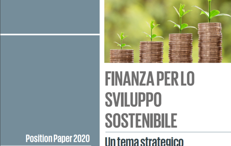 FINANZA PER LO SVILUPPO SOSTENIBILE